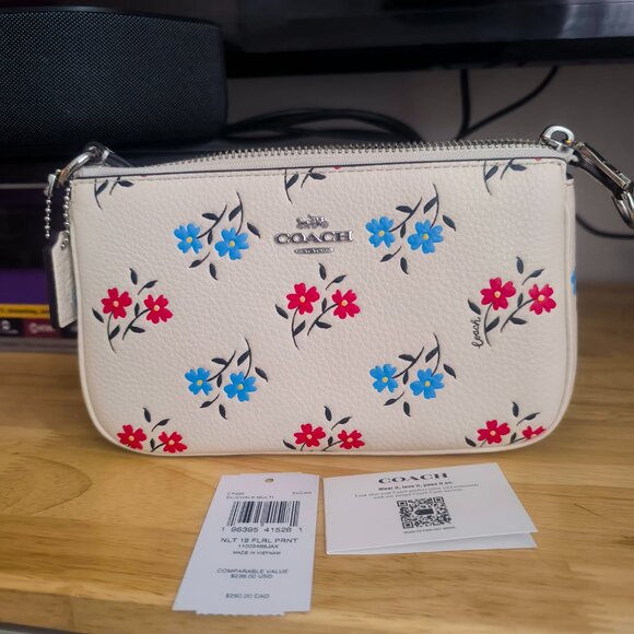 Coach Nolita 19 Floral Print Bag NWT *Ready to Ship* - Picture 5 of 5